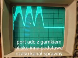 Indukcja Amica GECO mg361.02 - brak wykrywania garnka, wymiana elementów, oscylogramy, LM358, IGBT