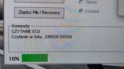 ECU VW Golf 1.6 TDI Cayb Simos PCR2.1 - utrata danych po wgrywaniu mapy