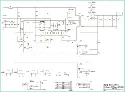 Schemat zasilacza 4H.42J02.A10 do monitora Dell P2419H: identyfikacja rezystorów R615, R614 i IC601