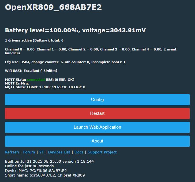 Exploring LoraTap/Tuya MC100W Contact Sensor with Xradiotech/Allwinner XR809 Module [XR3]