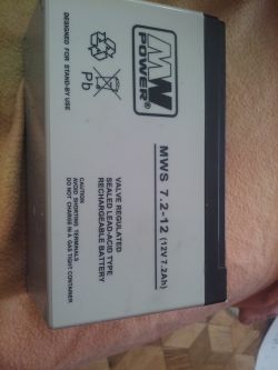 MWS 7.2-12 (12V7.2Ah) MNPOWER - Czym naładować ten Akumulator?
