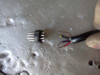 CB midland jak połączyć kable przy mikrofonie?