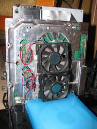 PS3 - Modyfikacja chłodzenia i coś się przegrzewa