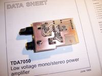 Wzmacniacz LM3886 + TDA7318 by BYRRT :) Wzmacniacz LM3886 + TDA7318 by BYRRT :)