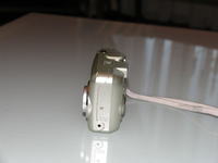 Kodak cx7530. Obiektyw zanieczyszczony piaskiem. Nie może się wysunąć.