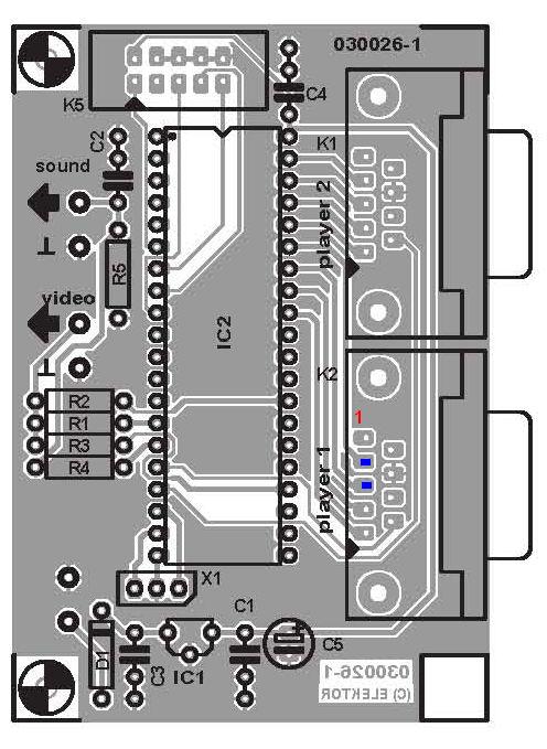 Gra telewizyjna tenis na mikrokontrolerze AVR