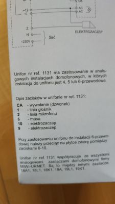 Jak dobrać unifon do istniejącej instalacji domofonowej?