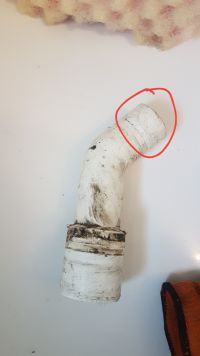 Bath Drain Leakage: Water Running from Marked Area - Causes and Solutions (Image)