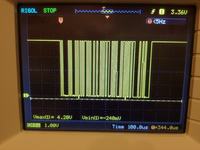 Tłumiony sygnał UART doprowadzany do modułu ESP8266 Tłumiony sygnał UART doprowadzany do modułu ESP8266