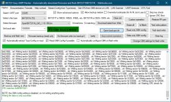 Screenshot of BK7231 Easy UART Flasher showing “Write success!” message
