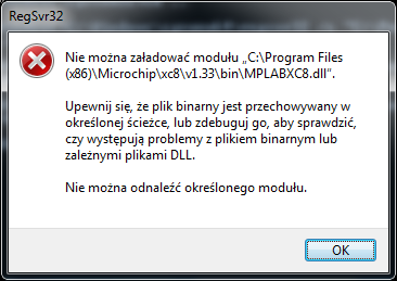 [MPLAB X] [XC8] - Warning podczas instalacji kompilatora.