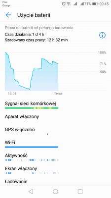 Huawei P10 Lite - Błędne ładowanie i rozładowanie baterii Huawei P10 Lite - Błędne ładowanie i rozładowanie baterii