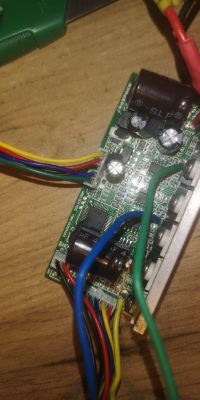 Hulajnoga Blaupunkt ESC910 nie reaguje na uruchomienie - uszkodzona wtyczka naprawiona