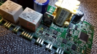 Bosch TES50129RW - Ekspres nie włącza się, zasilanie modułu sterującego OK