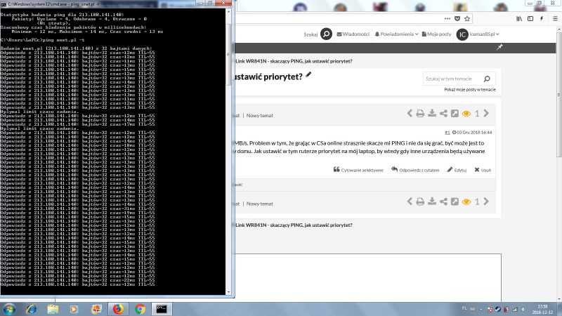 Skaczący ping w CS GO, TP-LINK WR841N Skaczący ping w CS GO, TP-LINK WR841N