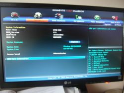 Brak dysku SSD w BIOS-ie płyty Gigabyte GA-B75M-D3V i komunikat Dual BIOS