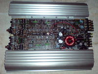 Wzmacniacz JBL GTO 4060 spalony rezystor