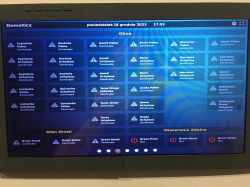 Computer screen displaying the Domoticz interface with information about the status of windows and doors in a house.