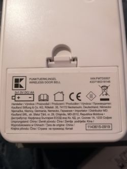 Jak wzmocnić zasięg dzwonka bezprzewodowego? Zdjęcia modelu.