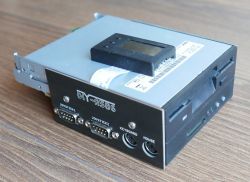 DIY Amiga adapter with joystick and floppy ports.