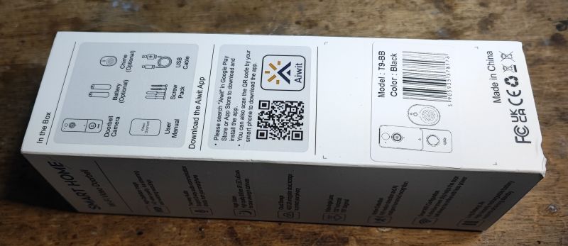 WiFi wireless video intercom - test, app and interior WiFi wireless video intercom - test, app and interior