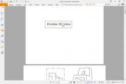 Jak otworzyć 3D PDF w Foxit Reader 9.3.0 i SumatraPDF 3.1.2?