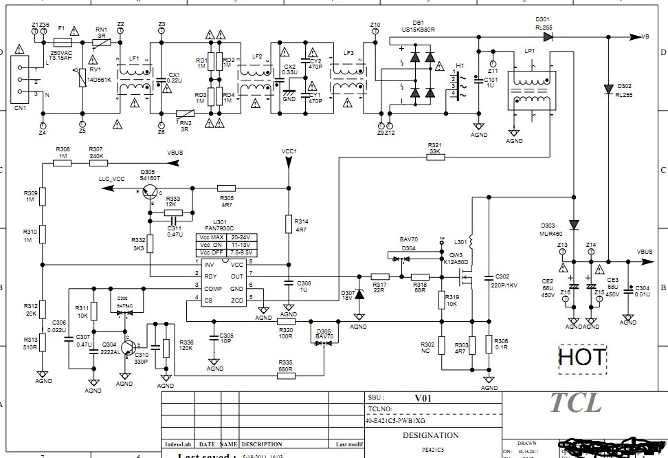 Fan7930b схема включения