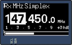 [Si5351] Radmor FM-3001 - synteza Arduino Nano z CTCSS i skanerem pasma 2 m