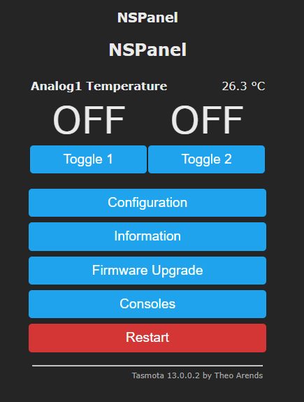 Sonoff NSPanel czyli włącznik/panel dotykowy do kontroli całego domu - Home Assistant