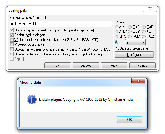 struktura katalogów widoczna nawet po wyjęciu dysku- jaki program