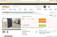 Okazja czy wyprzedaż złomu? 2zł/W polikryształów