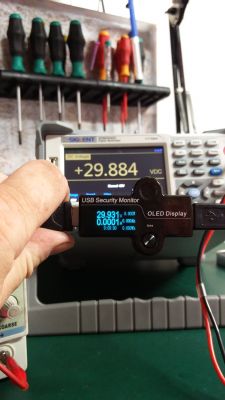 Tester USB dokładny 5 cyfrowy z wyświetlaczem OLED