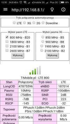 T-Mobile Home Internet: Best Antenna for B525s Router, LTE Bands 1800+800mhz, 800mhz, 800+2600mhz