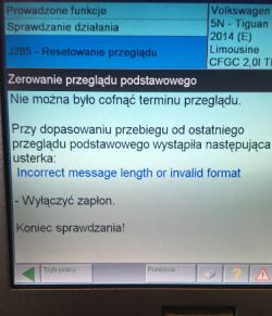 VW Tiguan: Zresetowanie serwisu olejowego, program VAS-PC, błędy dat, akumulator