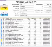 ST380817AS - atrybuty SMART: czy takie wartości są alarmujące?
