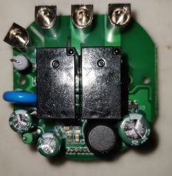 Circuit Board with Electronic Components Close-up of a circuit board with electronic components.