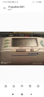 Piec olejowy Die Dietrich GTU 1203 V - usterka w sterowaniu, kod AL 51, brak reakcji wyświetlacza