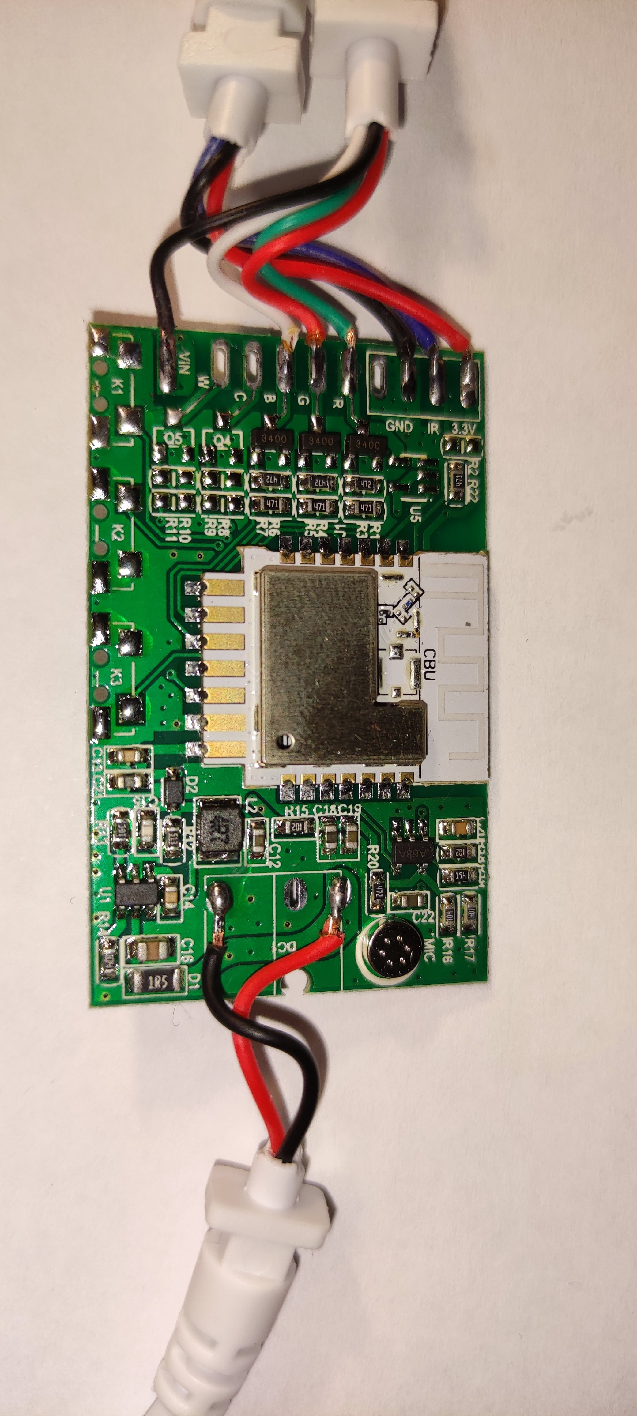 [BK7231N] [CBU] Insights on Tuya WX300P RGB Strip Controller w/o Buttons