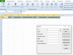Excel VBA - Dodawanie danych z TextBoxów do kolejnych pustych rzędów - użycie For