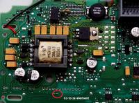 Renault Scenic II - identyfikacja brakującego elementu licznika po naprawie