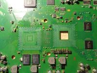 PS3 Slim DYN-001 - Wartości brakujących elementów na płycie głównej