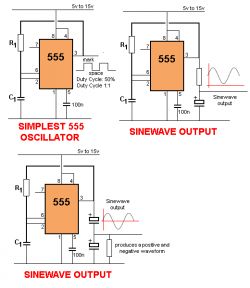 Generator przebiegu prostokątnego regulowany potencjometrem