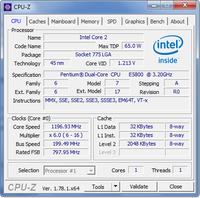 Niedziałający rdzeń Pentium dual-core E5800