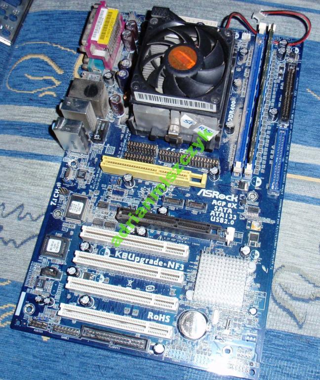 [Sprzedam] ASRock K8 + AMD Athlon 64 2800 + 512 MB RAM DDR