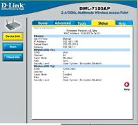 D-link DWL-7100AP jako AP Client - brak połączenia z internetem i DHCP