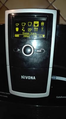 NIVONA 830 Kaffeeautomat - beschädigtes Display, keine Anzeigen