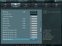 Płyta główna Asus Sabertooth P67 3.0 + i5 2500K - Brak możliwości podkręcania...