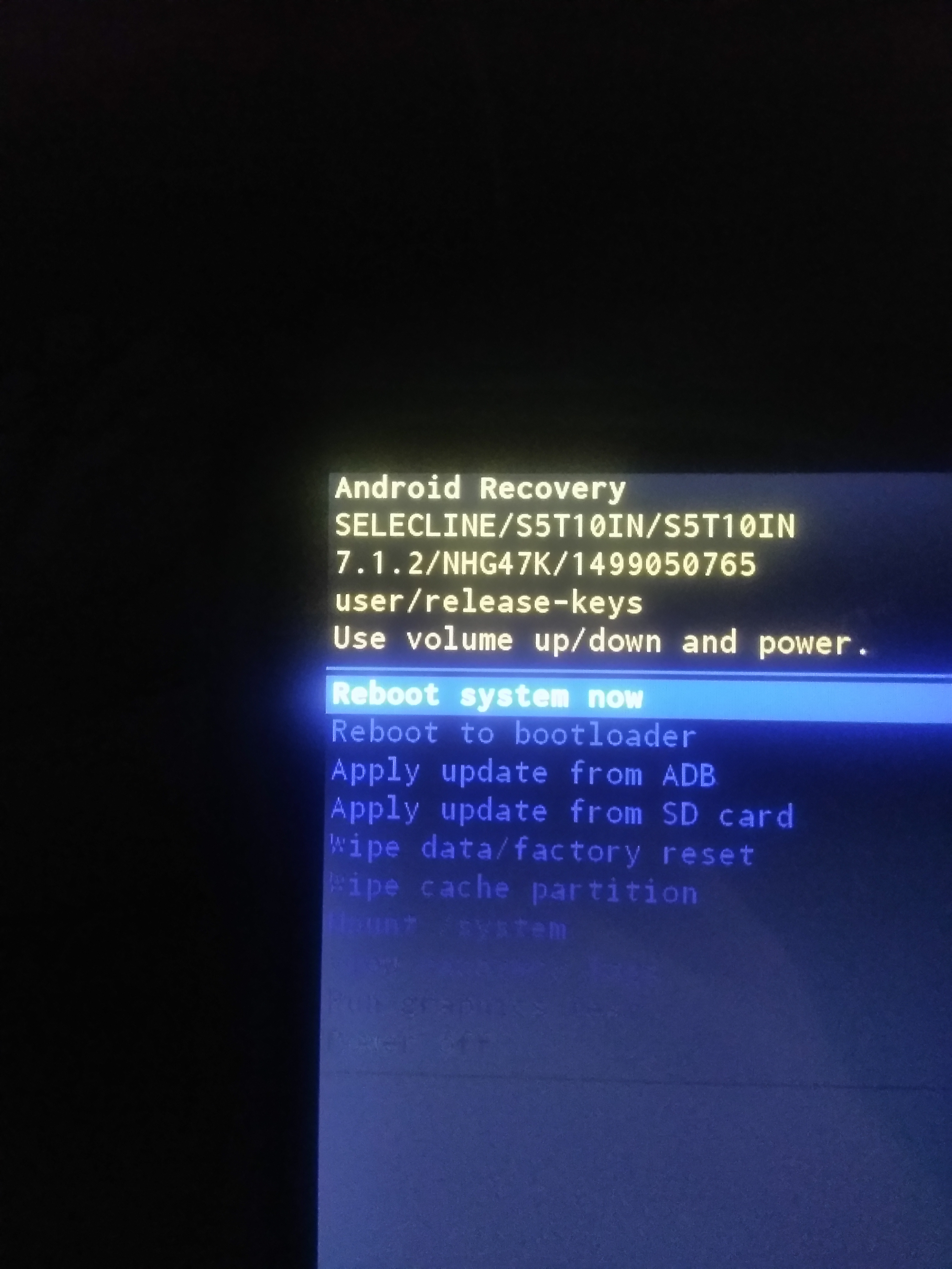 Locked Selecline S5T10IN Tablet Graphic Key Issue, Firmware & Factory