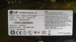 LG Flatron W2252TQT - Po włączeniu wyświetla się logo po czym gaśnie ekran