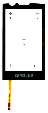 Samsung Omnia Lite GT-B7300 - Dotyk działa, ale obsługuje tylko połowę ekranu. Samsung Omnia Lite GT-B7300 - Dotyk działa, ale obsługuje tylko połowę ekranu.